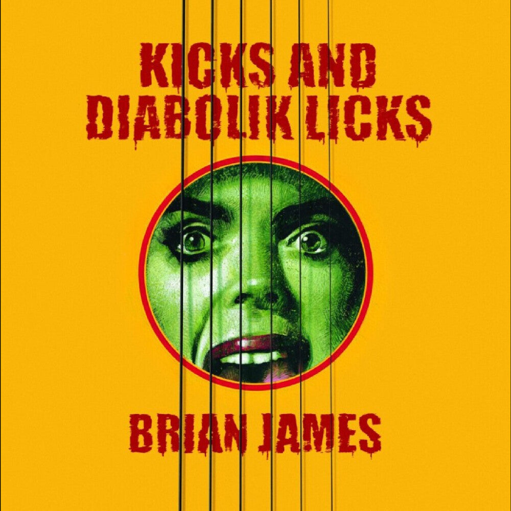 Brian James - Kicksa & Diabolik Licks [CD]