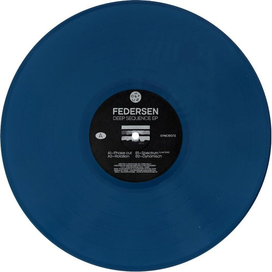 Federsen - Deep Sequence (Blue) [Colored Vinyl] (Ep)