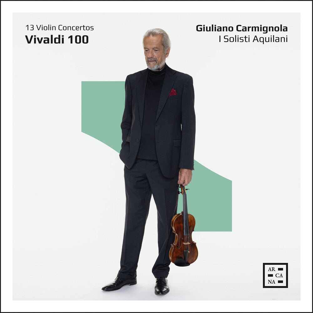 Giuliano Carmignola - Vivaldi 100 - 13 Violin Cons [CD]