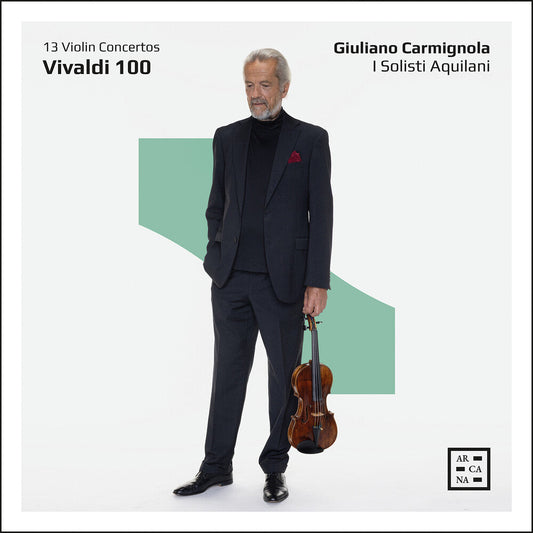 Giuliano Carmignola - Vivaldi 100 - 13 Violin Cons [CD]