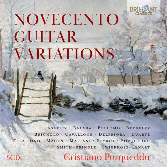Cristiano Porqueddu - Novecento Guitar Variations [CD]