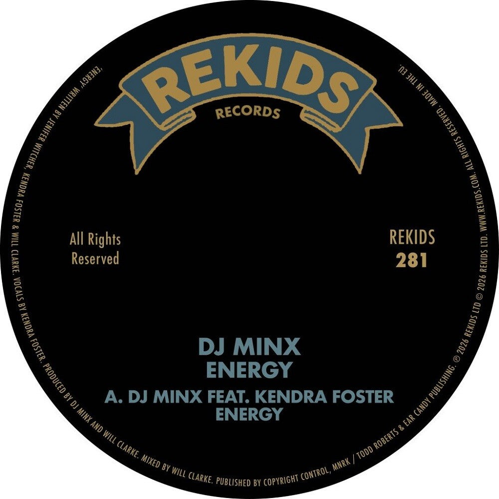 Pre-Order: DJ Minx - Energy [12" Vinyl]