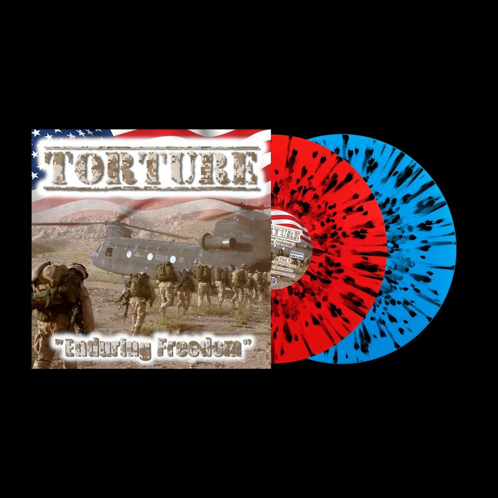 Torture - Enduring Freedom - Black/Blue/Red (Blk) (Blue) [LP]