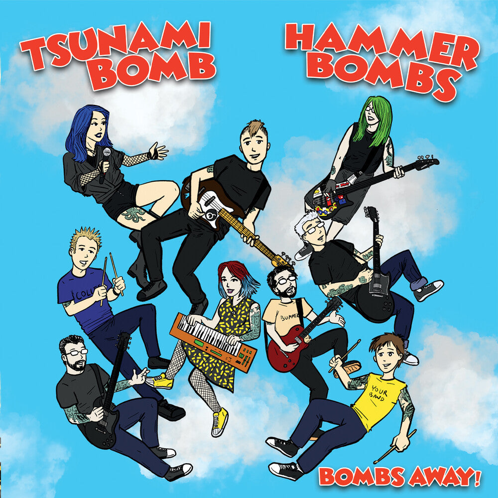 Tsunami Bomb & The Hammerbombs - Bombs Away! [7" Vinyl]