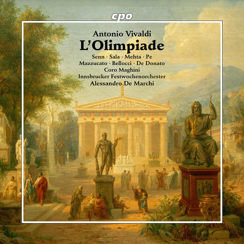 Bruno De Sa - L'olimpiade Rv 725 [CD]