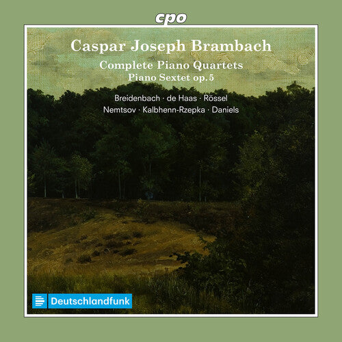 Breidenbach,ernst - Complete Pno Qrts & Pno Sextet Op. 5 - Music CD