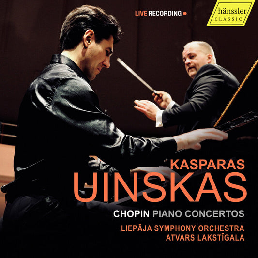 Kasparas Uinskas - Chopin: Pno Cons Nos. 1 & 2 [CD]