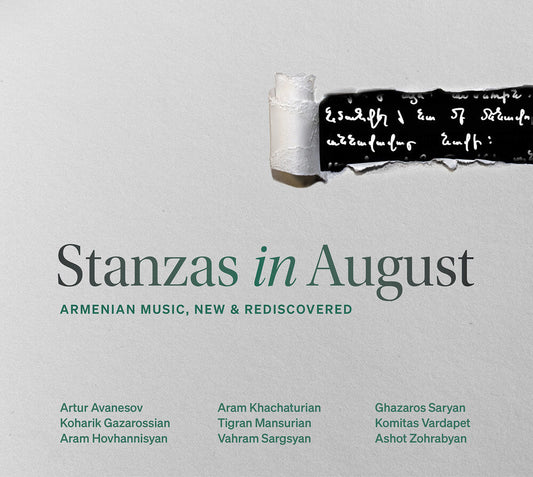 Artur Avanesov - Stanzas In August - Armenian Music New & Redisco [CD]
