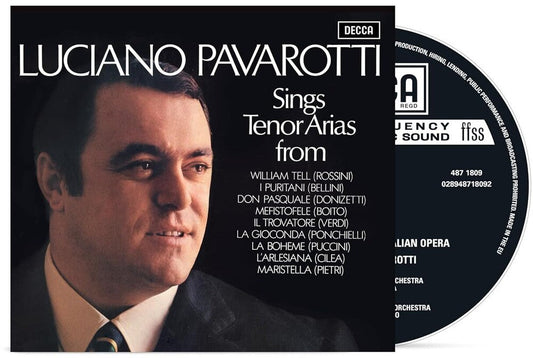 Luciano Pavarotti - Sings Tenor Arias From Italian Opera [Remastered]