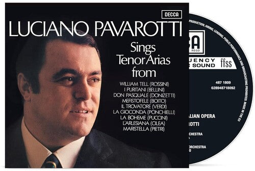 Pavarotti,luciano - Sings Tenor Arias From Italian Opera - Music CD