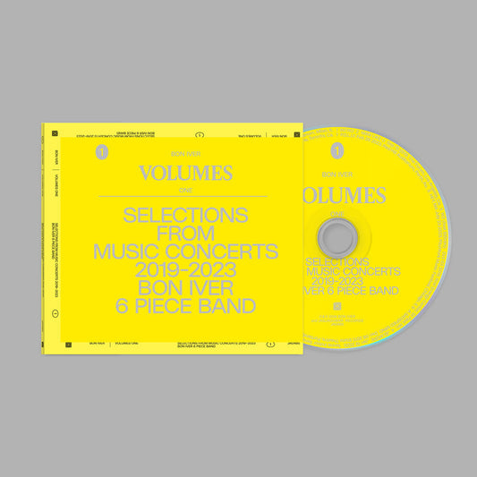Bon Iver - VOLUMES: ONE "SELECTIONS FROM MUSIC CONCERTS 2019-2023 BON IVER 6 PIECE BAND" [CD]