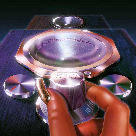 Pre-Order: Gena - Pleasure Is Yours (Blk) [Colored Vinyl] [Clear Vinyl] [180 Gram] (Red)
