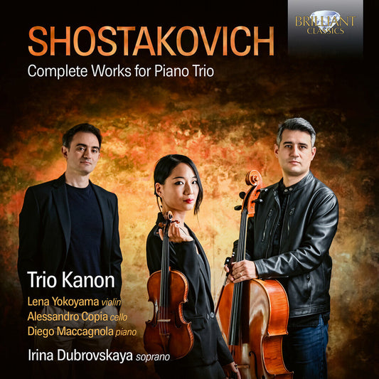Trio Kanon - Shostakovich: Complete Works For Pno Trio [CD]