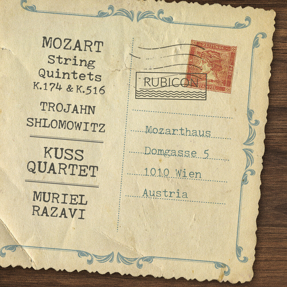 Kuss Quartet - Mozart: String Quintets K.174 & K.516 [CD]