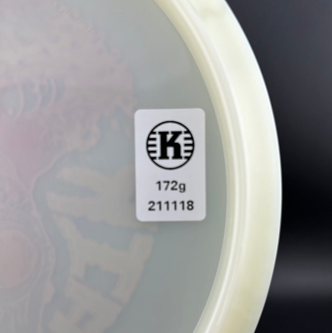 K1 Glow Kaxe - 2021 Run - RADioactive Man Stamp