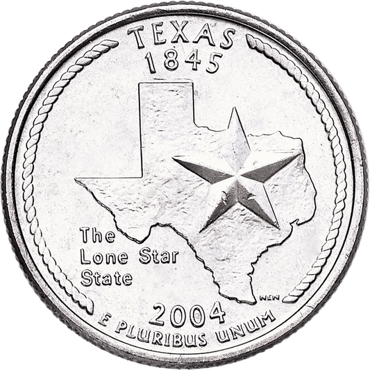 2004-P Texas Statehood Quarter MS60