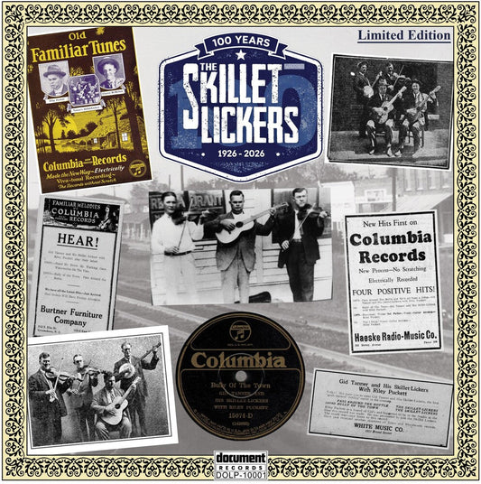 Pre-Order: Skillet Lickers - 100 Years: 1926-2026 (Blue) [Colored Vinyl] [Limited Edition]