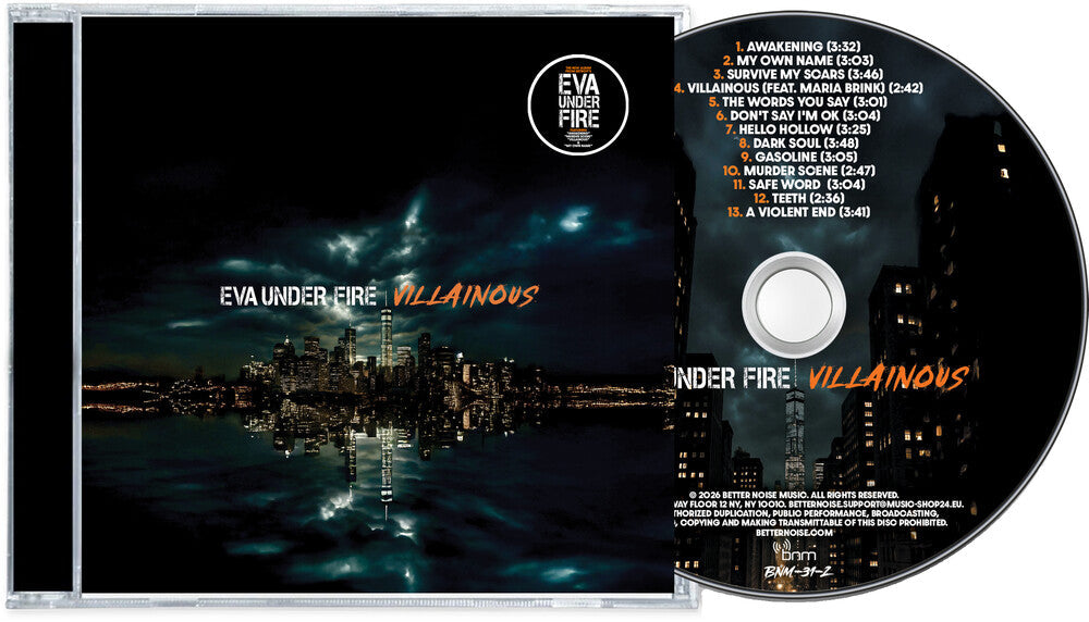 Eva Under Fire - Villainous [CD]