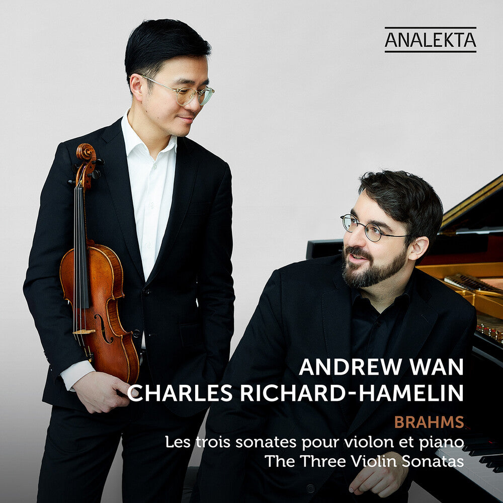 Richard-Charles Hamelin - Brahms: Three Vn Sonatas [CD]