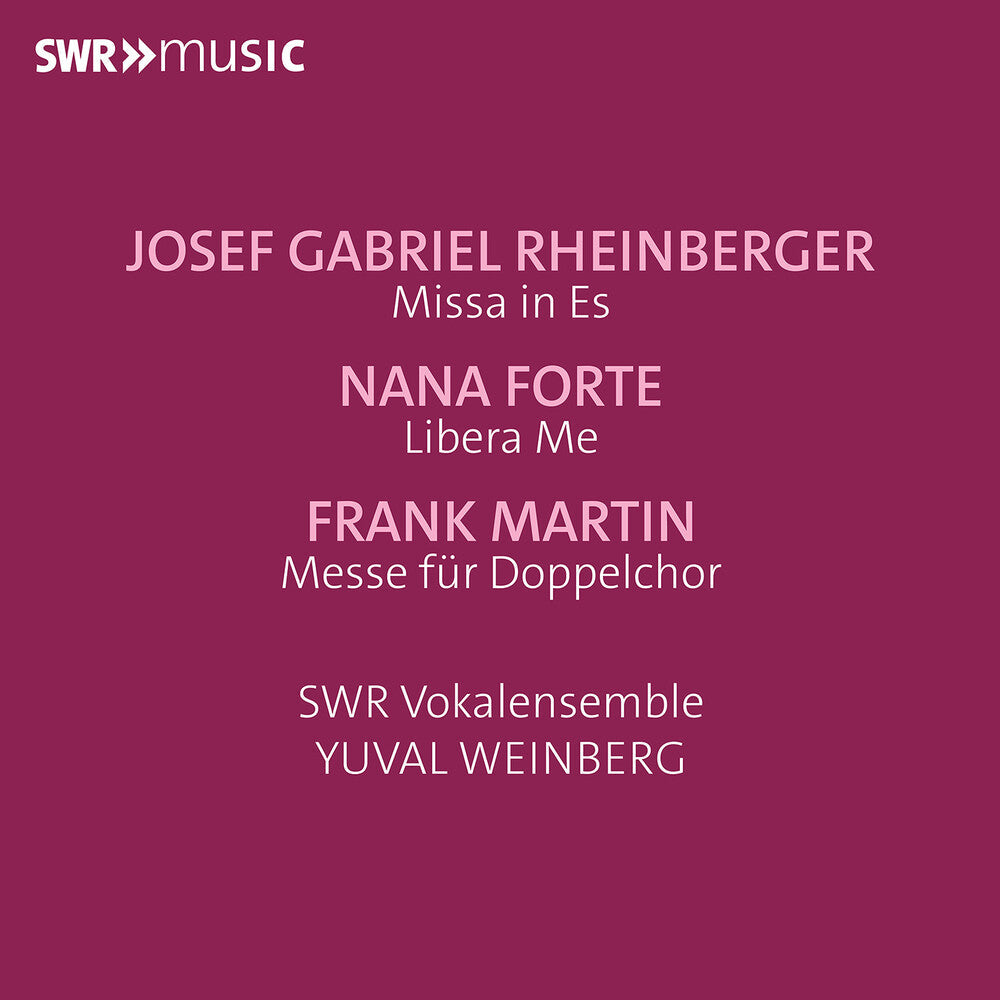 Swr Vokalensemble - Masses For Double Choir [CD]