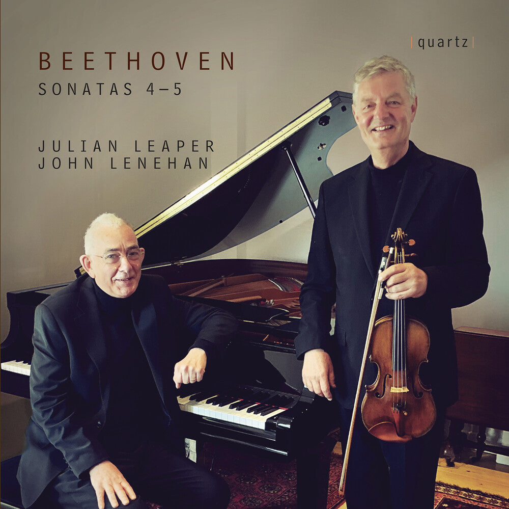 Pre-Order: Julian Leaper - Beethoven: Vn Sons 4 & 5 [CD]