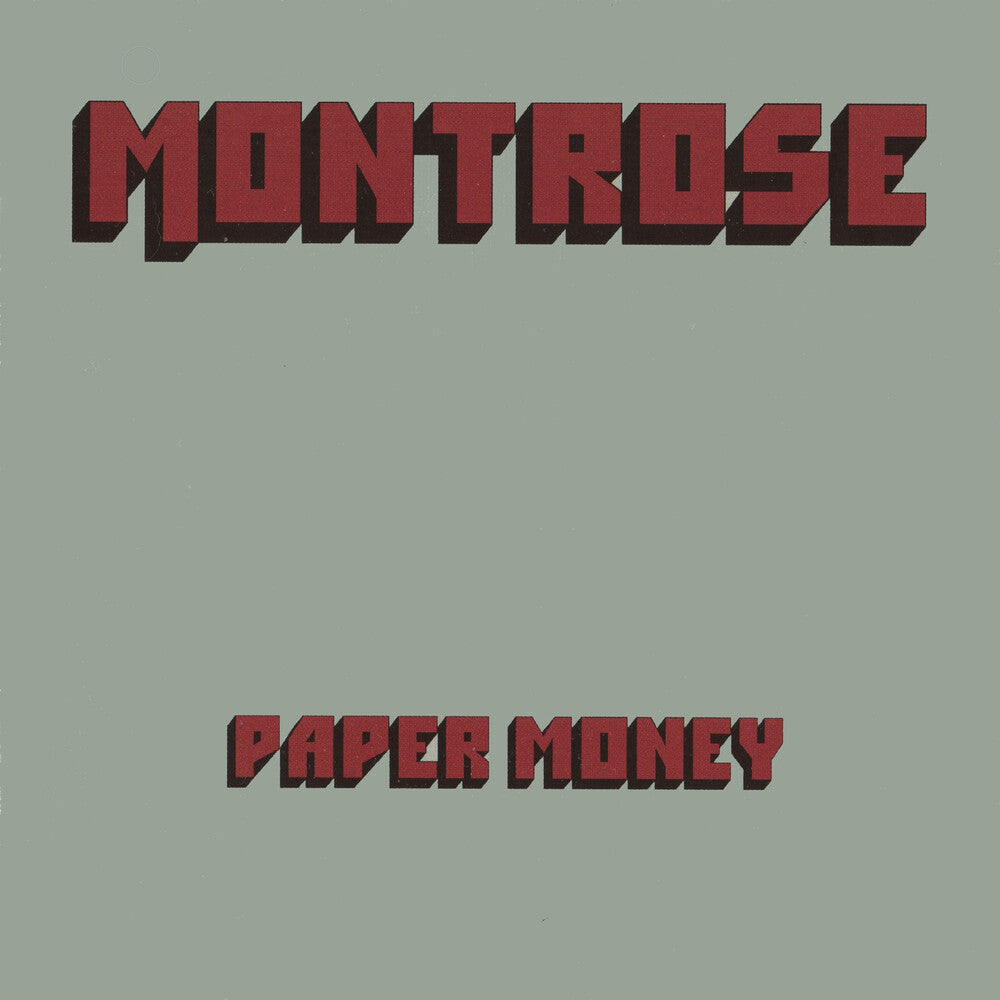 Montrose - Paper Money Featuring Sammy Hagar [Clear Vinyl] (Grn)