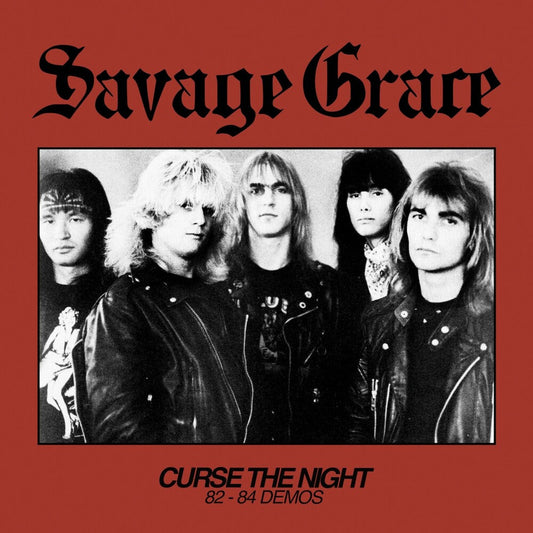 Pre-Order: Savage Grace - Curse The Night (82-84 Demos) [CD]