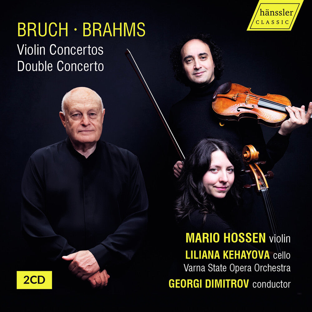 Pre-Order: Mario Hossen - Brauch & Brahms: Violin Cons Double Concerto [CD]