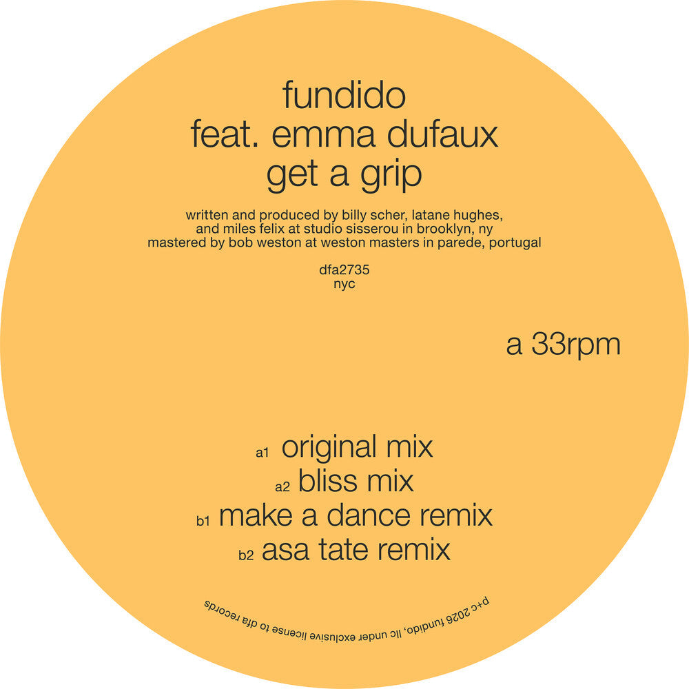 Fundido - Get A Grip [12" Vinyl]
