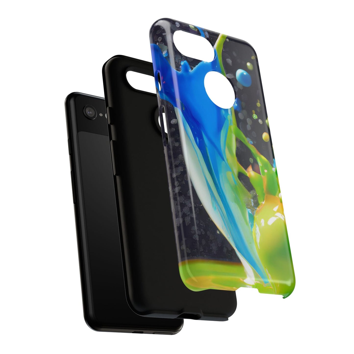 Vibrant Paint Splash Phone Case - Tough & Stylish Protection