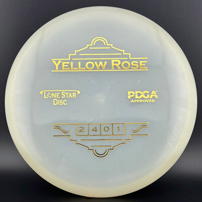 Alpha Glow Yellow Rose - First Run