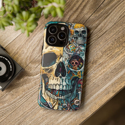 Iconic Skulls Tough Phone Case
