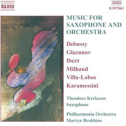 Theodore Kerkezos - Music for Saxophone & Orchestra / Various [CD]