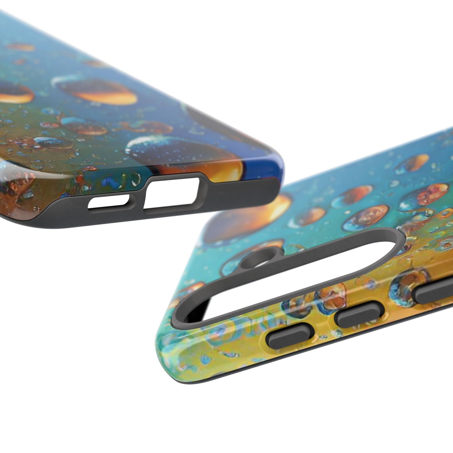 Colorful Water Droplets Tough Phone Case