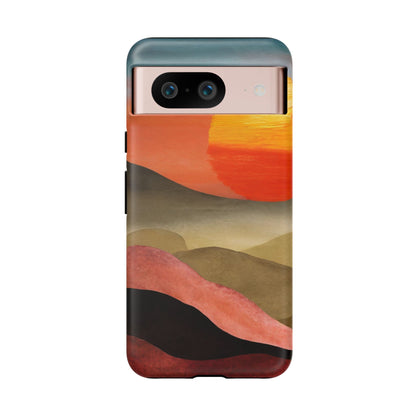 Artistic Sunset Tough Phone Case