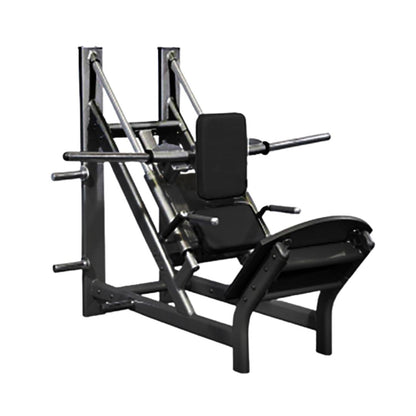 45 Degree Linear Calf Hack Machine - Muscle D Fitness - Integrated Storage