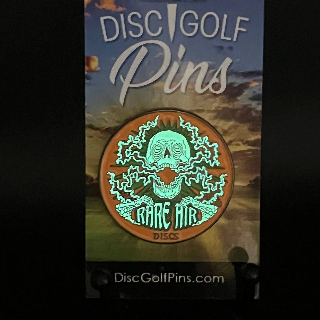 RAD Skull Pin - Glow!