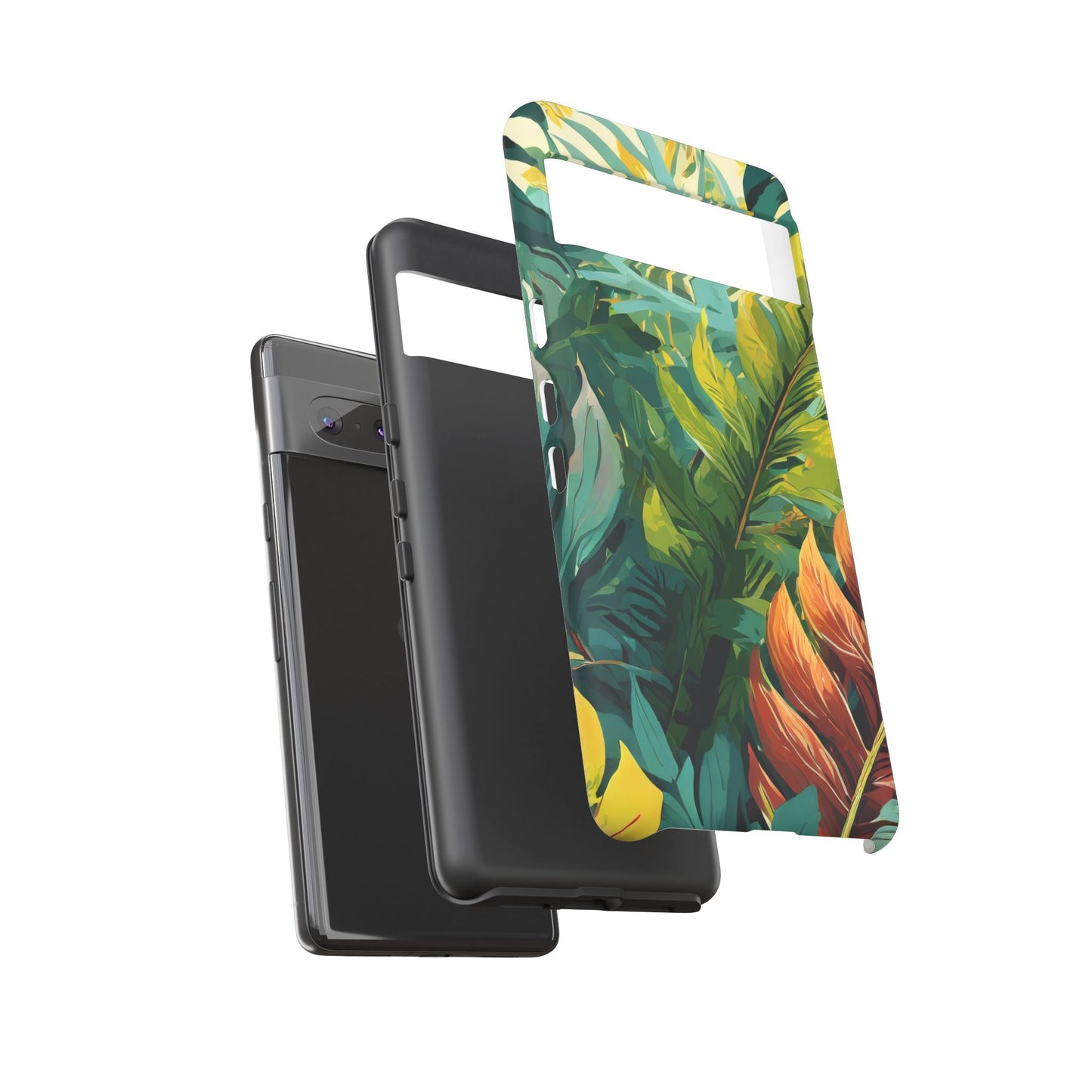 Tropical Leaf Tough Phone Case
