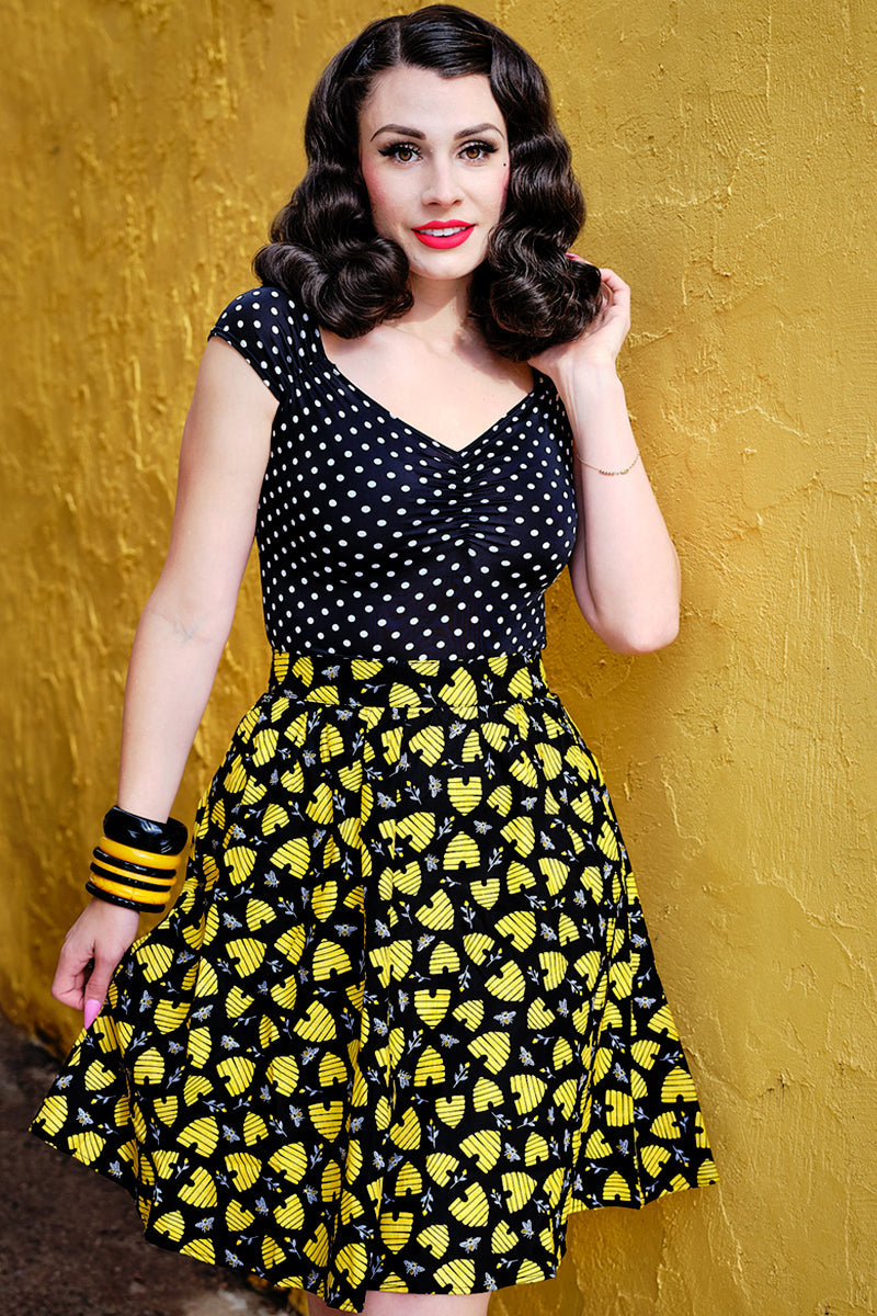 Isabel Top in Polka Dots - Plus Sizes only - Triathlete Store