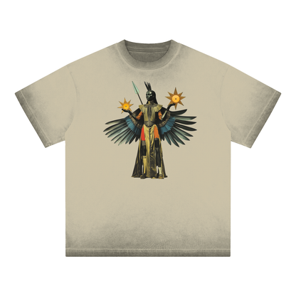 Amaru Khan Stars Reverse Dyed T-shirt