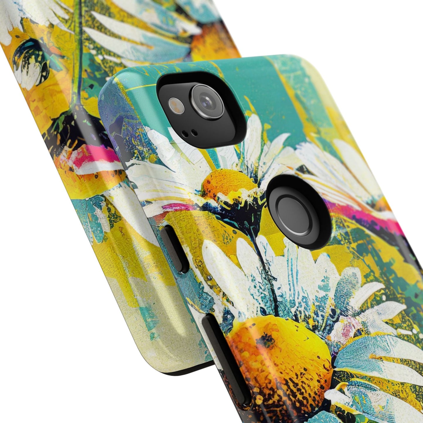 Colorful Daisy Floral Tough Phone Case
