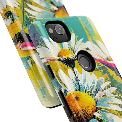 Colorful Daisy Floral Tough Phone Case