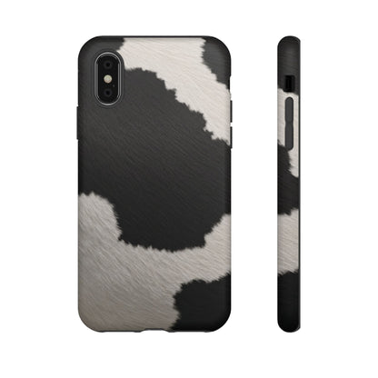 Stylish Cow Print Tough Phone Case