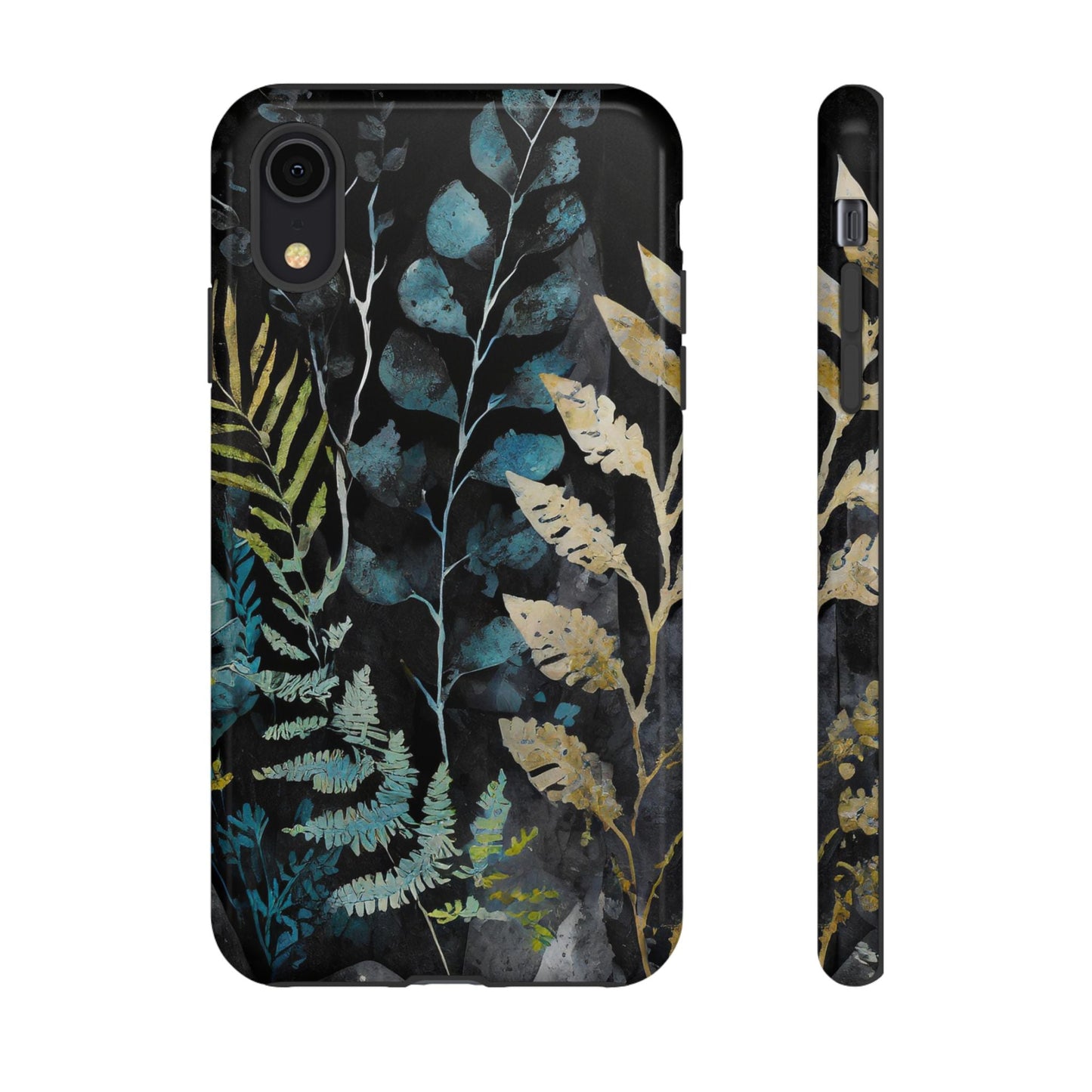 Dark Floral Tough Phone Case