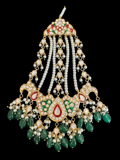 BR466 Subah high quality meena bridal set ( READY TO SHIP )