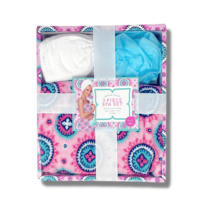 JupiterGear Deluxe Plush 3-Piece Bathroom Gift Box Spa Set