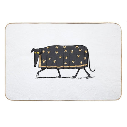 Hound of The Blankyvilles Bath Mat