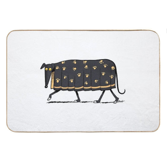 Hound of The Blankyvilles Bath Mat