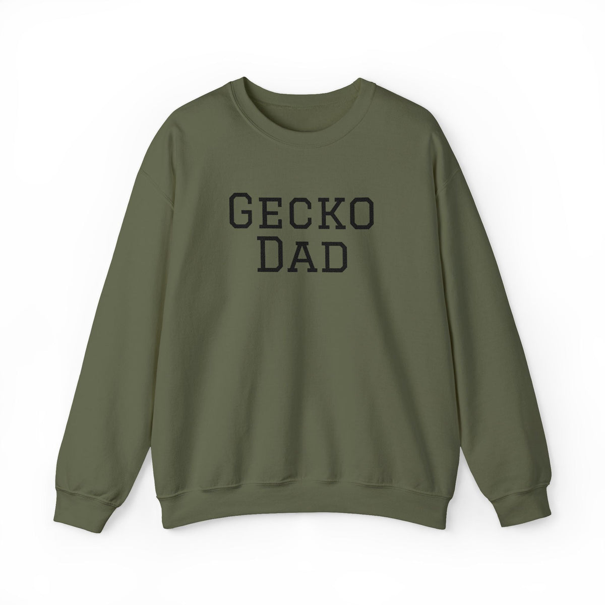"Gecko Dad" Embroidered Crewneck Sweatshirt