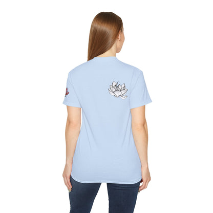 Surf is My Buddha Tablet Print Unisex Ultra Cotton Tee